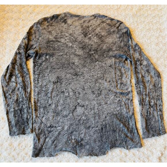ATM Anthony Thomas Melillo Mens Slub Jersey Destroyed Wash Long Sleeve T Shirt M - Picture 9 of 9